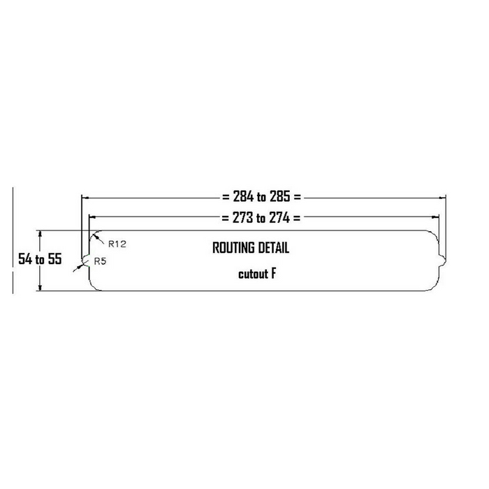 YALE P207 Firemaster 12" Letterplate - Chrome Silver Finish