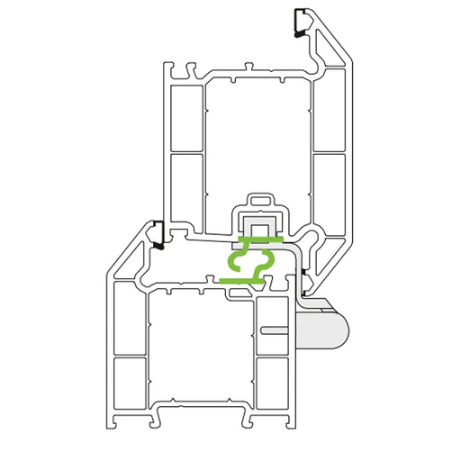 GT Quad-Guard PVCu Door Hinge Protector