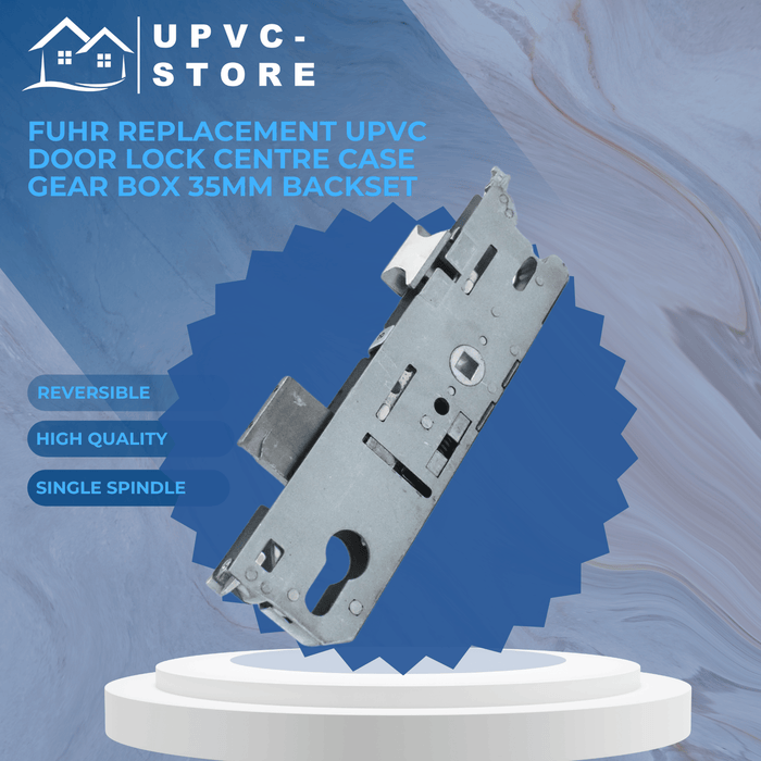 Fuhr Replacement uPVC Door Lock Centre Case Gear Box  35mm Backset