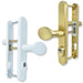 Roto Yale Mila Match Lever Pad Offset Door Handle 92 and 62mm PZ 215mm Screw Fix