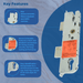 GU New Style Upvc Door Lock Multipoint Gearbox Case - Lever or Split Spindle