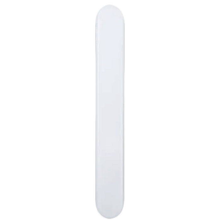 uPVC Door Handle Blank Plate French Doors Blanking Handle PVC 122mm Screw Centres Short Backplate