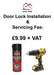 Lock repair and service charge