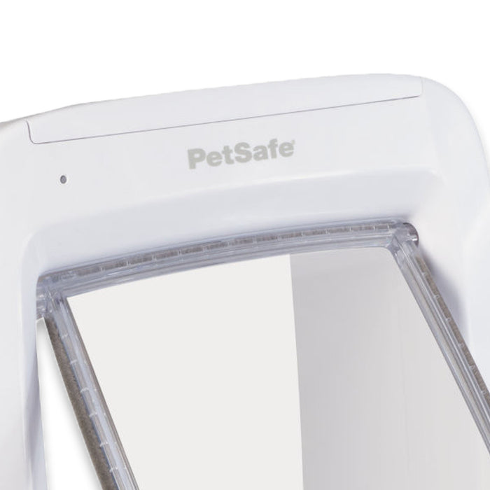 PetSafe Staywell Manual Cat Flap Pet Door 4 Way Locking In White