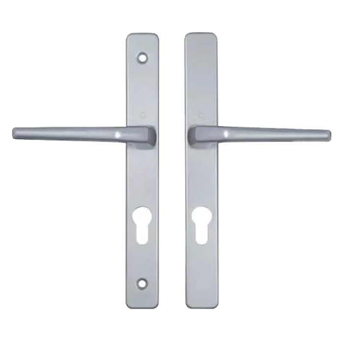  Hoppe Frankfurt Lever Lever UPVC Multipoint Door Handles - 70mm PZ Unsprung 200mm Screw Centres