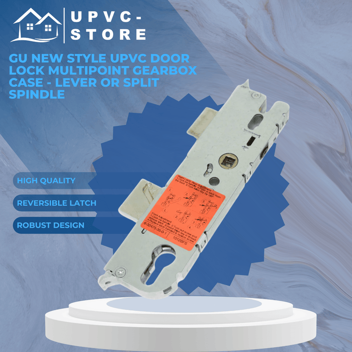 GU New Style Upvc Door Lock Multipoint Gearbox Case - Lever or Split Spindle