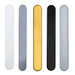 uPVC Door Handle Blank Plate French Doors Blanking Handle PVC 122mm Screw Centres Short Backplate