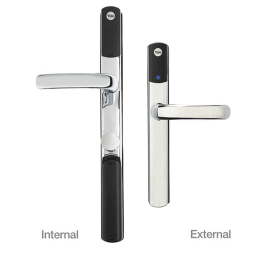 Yale Conexis L1 Smart Lock Handle Polished Chrome