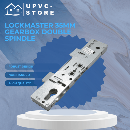 Genuine Lockmaster Mila Master Multi Point Upvc Gearbox Door Lock 35mm 92mm 62mm