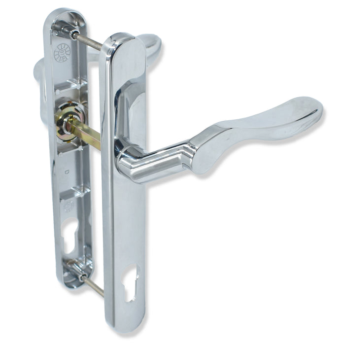 Avocet Upvc Door Handle 204mm Screw Fix 205mm Pioneer Platinum