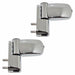 PACK OF 2 AVOCET MT3D FLAG HINGE CHROME