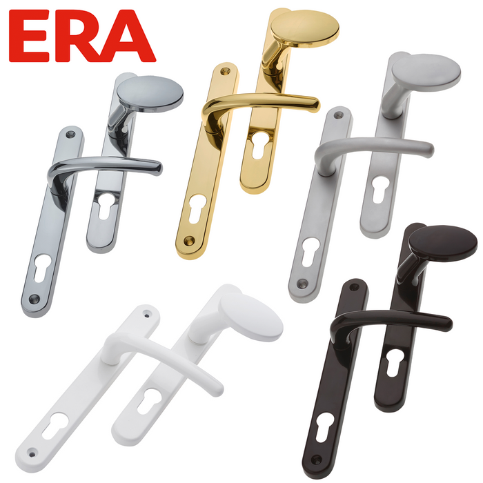 Fab Fix Blenheim UPVC Lever Pad Door Offset Handles 92 62 pz 240mm Screw Centres