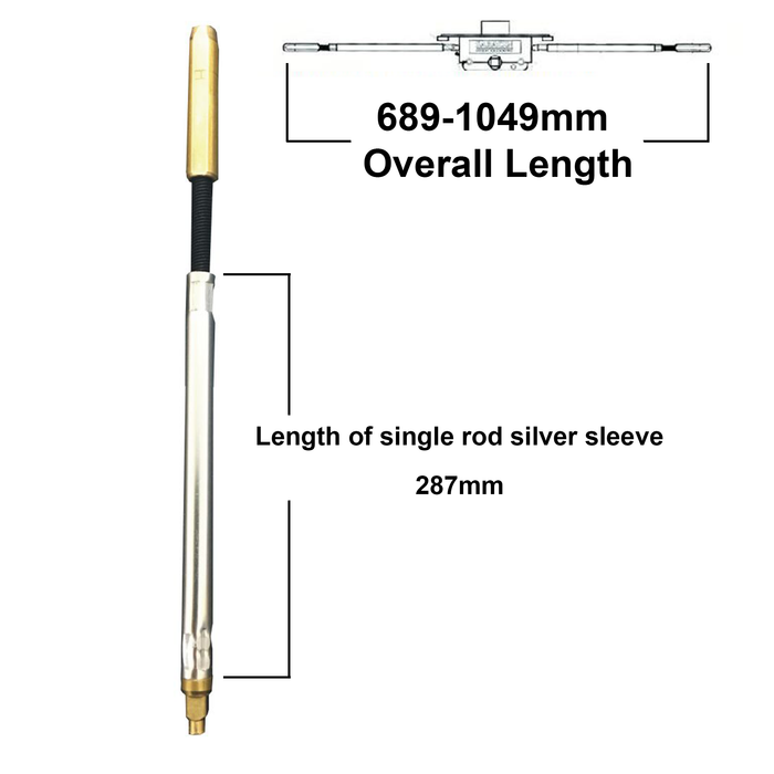 Saracen Shoot Bolt Rod Snap Click Fit Into Upvc Window Lock Various Sizes