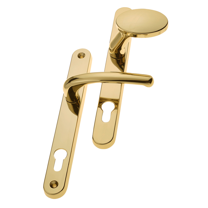 Fab Fix Blenheim UPVC Lever Pad Door Offset Handles 92 62 pz 240mm Screw Centres