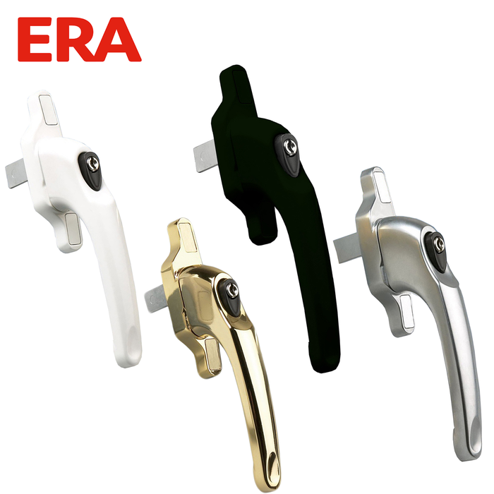 Cadenza Aluminium Window Handle Tongue (spade) Driven Various Colours Right / Left Hand