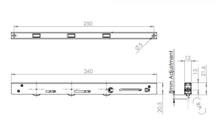 Glide Advanced Patio Door Rollers Self Adjusting Sliding Wheel Rollers